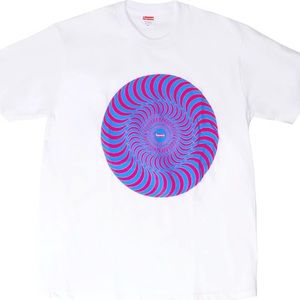 Supreme x Spitfire Classic Swirl T-Shirt White